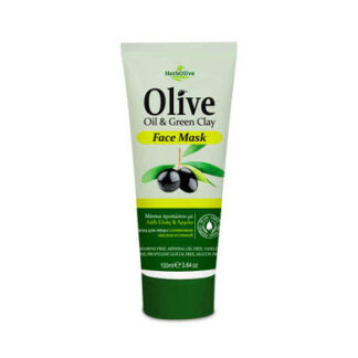 HERBOLIVE Gesichtsmaske Olivenöl und Green Clay 100ml