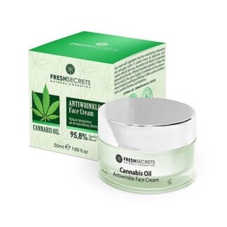 Fresh Secrets Cannabis Oil Gesichtscreme Antiwrinkle Hanföl 50ml