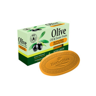 HERBOLIVE Exotic Fruits Seife oval 85g