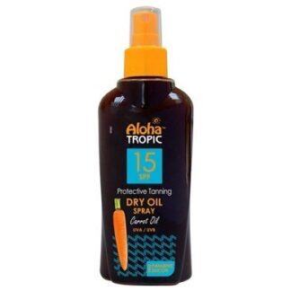 ALOHA TROPIC Protective Tanning DRY OIL SPF 15 CARROT 200ml