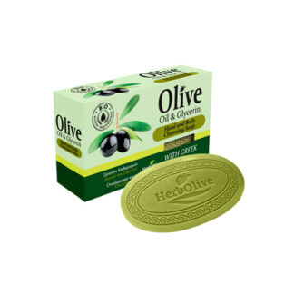 HERBOLIVE Olivenöl & Glycerin Seife oval 85g