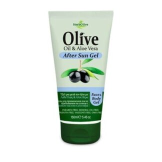 HERBOLIVE After Sun Gel mit Aloe Vera 150ml