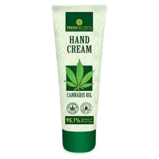 Fresh Secrets Cannabis Oil Handcreme mit Hanföl 100ml