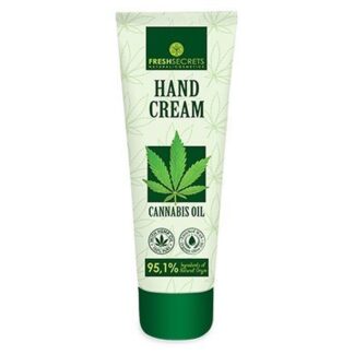 Fresh Secrets Cannabis Oil Handcreme mit Hanföl 100ml