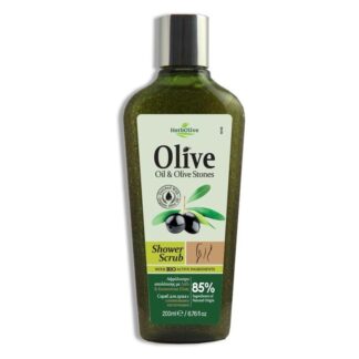 HERBOLIVE Duschgel Peeling mit gemahlenen Olivensteinen 200ml