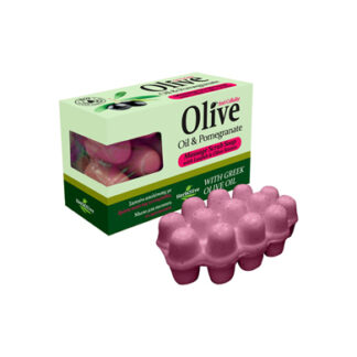 HERBOLIVE Massage- und Peelingseife Granatapfel 100g